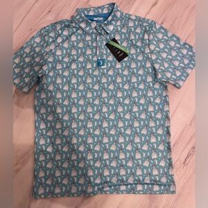 Nwt Men’s bogey bros patron golf shirt size large